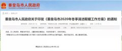 秦皇岛：2020年地热1.2万户，智慧能源站空气源热泵1.59万户，全年电代煤约2.8万
